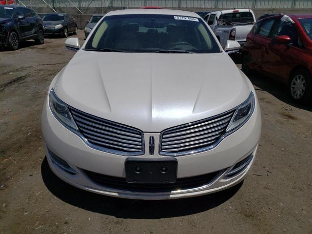 3LN6L2G97ER812318 - 2014 LINCOLN MKZ WHITE photo 5