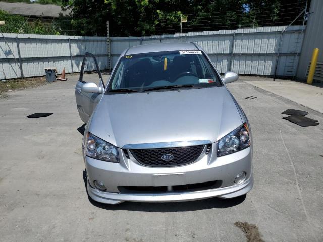 KNAFE162565314584 - 2006 KIA SPECTRA5 SILVER photo 5