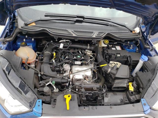 MAJ3S2GE3MC453818 - 2021 FORD ECOSPORT SE 蓝色 照片 12