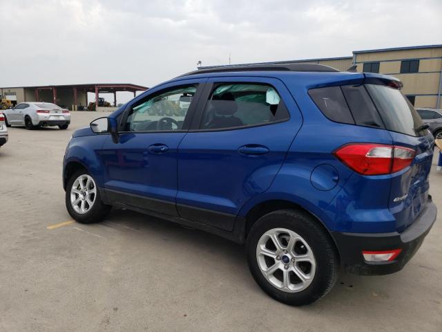 MAJ3S2GE3MC453818 - 2021 FORD ECOSPORT SE BLUE photo 2