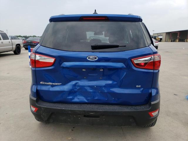 MAJ3S2GE3MC453818 - 2021 FORD ECOSPORT SE 蓝色 照片 6