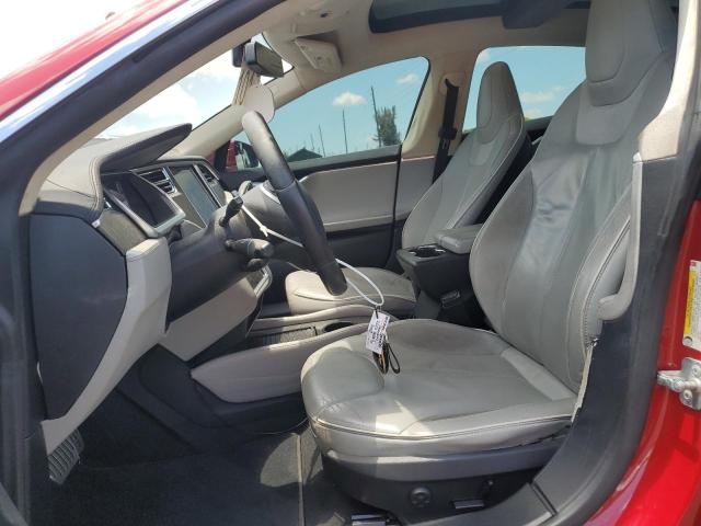 5YJSA1DP9DFP08936 - 2013 TESLA MODEL S RED photo 7