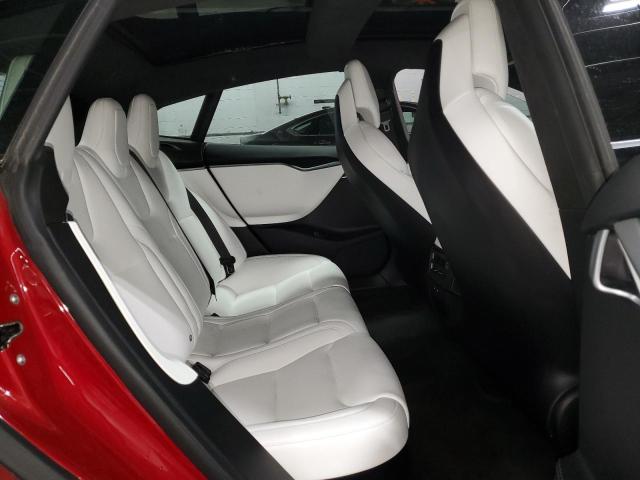 5YJSA1E28JF262311 - 2018 TESLA MODEL S 红色 照片 10