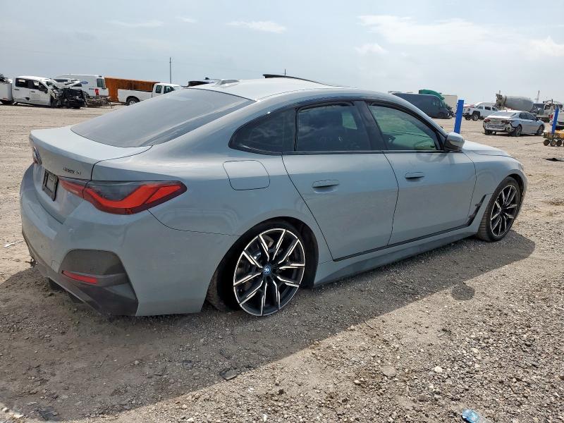WBY73AW06PFN72554 - 2023 BMW I4 EDRIVE 40 GRAY photo 3
