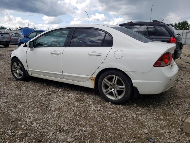 2HHFD56758H201154 - 2008 ACURA CSX TECHNOLOGY WHITE photo 2