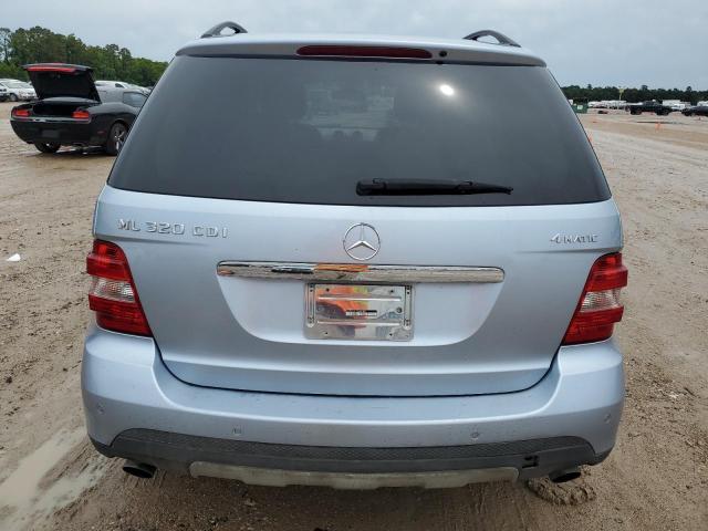 4JGBB22E17A260382 - 2007 MERCEDES-BENZ ML 320 CDI BLUE photo 6
