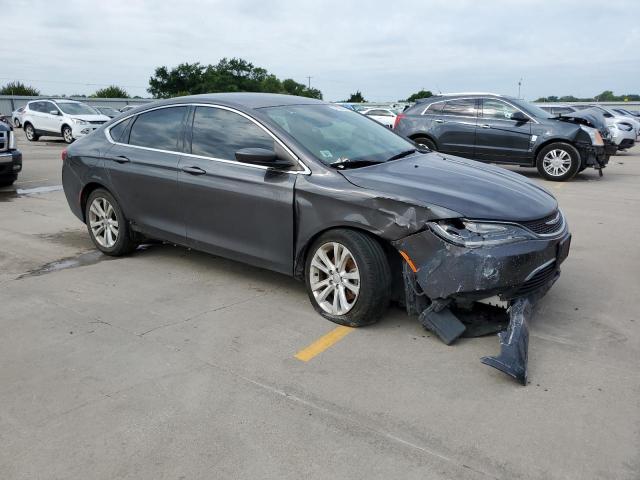 1C3CCCABXFN652047 - 2015 CHRYSLER 200 LIMITED GRAY photo 4