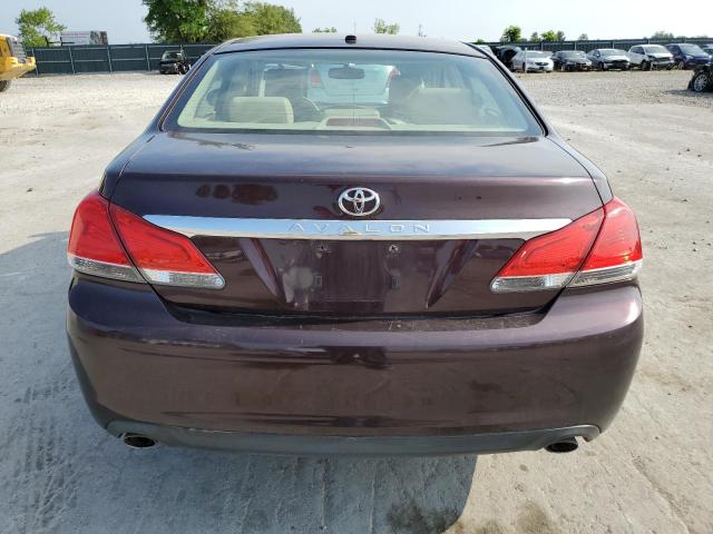 4T1BK3DB6BU432308 - 2011 TOYOTA AVALON BASE MAROON photo 6