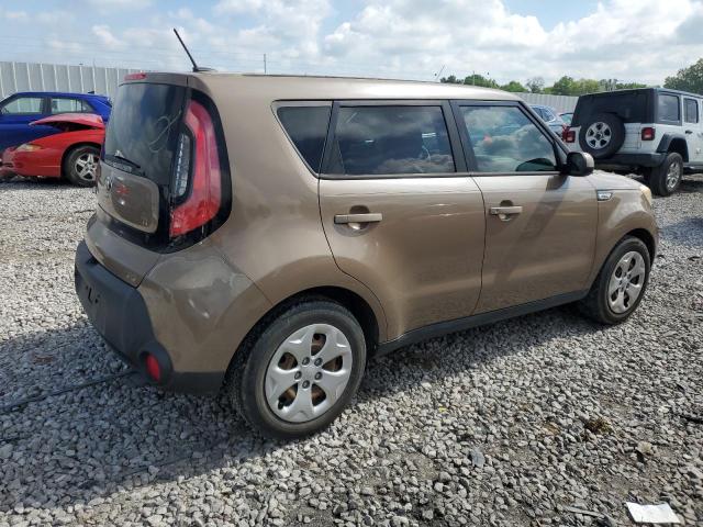 KNDJN2A22F7157367 - 2015 KIA SOUL TAN photo 3