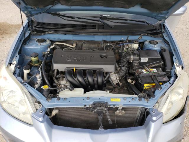 2T1KR32E25C504684 - 2005 TOYOTA COROLLA MA XR BLUE photo 11