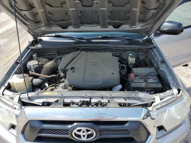 5TFJU4GN4FX075611 - 2015 TOYOTA TACOMA DOUBLE CAB PRERUNNER SILVER photo 11