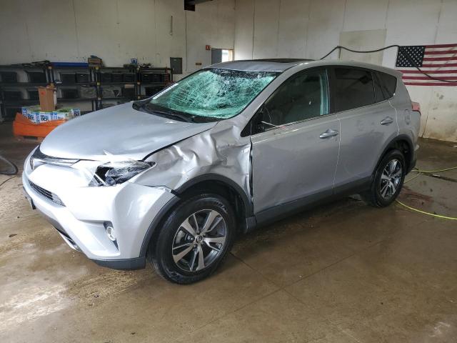 2T3RFREV6JW803665 - 2018 TOYOTA RAV4 ADVENTURE SILVER photo 1