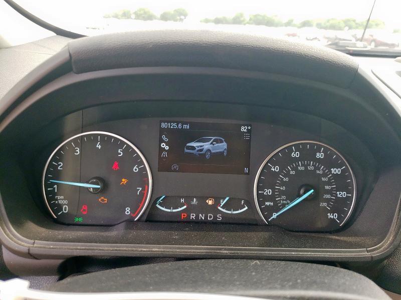 MAJ3S2GE6LC325264 - 2020 FORD ECOSPORT SE თეთრი ფოტო 9