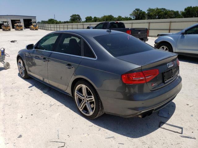 WAUBGAFL5GA010889 - 2016 AUDI S4 PREMIUM PLUS GRAY photo 2