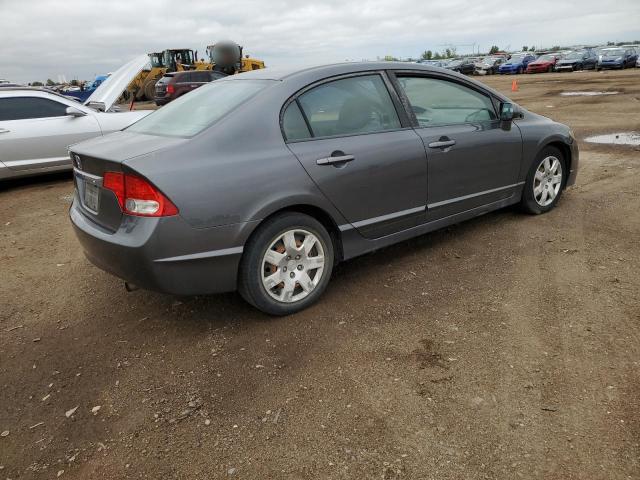 2HGFA1F53AH320413 - 2010 HONDA CIVIC LX GRAY photo 3