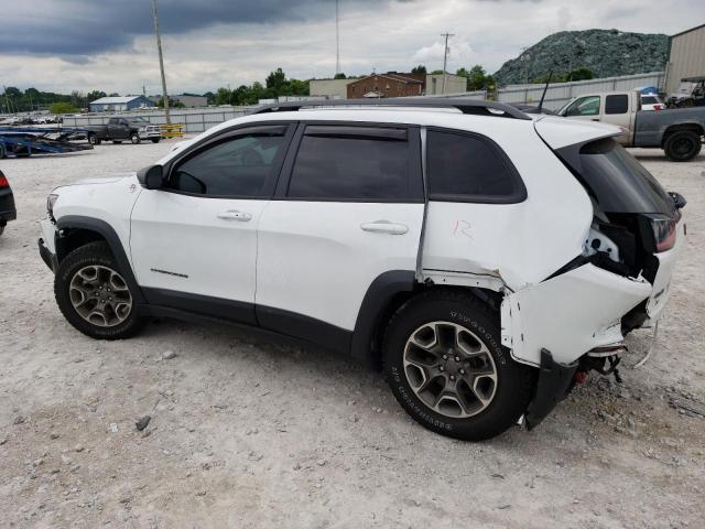1C4PJMBX1MD234689 - 2021 JEEP CHEROKEE TRAILHAWK WHITE photo 2