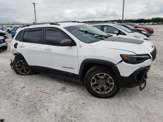 1C4PJMBX1MD234689 - 2021 JEEP CHEROKEE TRAILHAWK WHITE photo 4