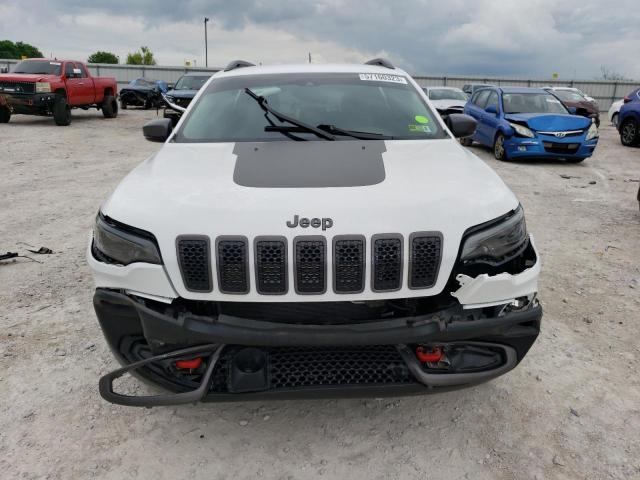 1C4PJMBX1MD234689 - 2021 JEEP CHEROKEE TRAILHAWK WHITE photo 5