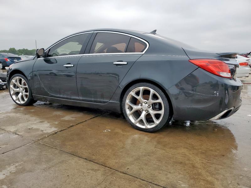 2G4GV5GV6D9147624 - 2013 BUICK REGAL GS Көк фото 2