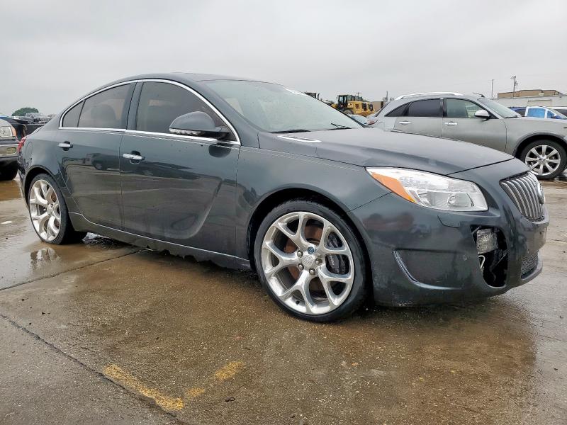2G4GV5GV6D9147624 - 2013 BUICK REGAL GS Көк фото 4