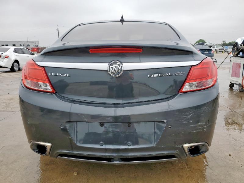 2G4GV5GV6D9147624 - 2013 BUICK REGAL GS Көк фото 6