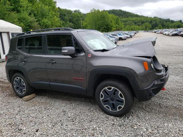 ZACCJBCT5GPD87371 - 2016 JEEP RENEGADE TRAILHAWK GRAY photo 4