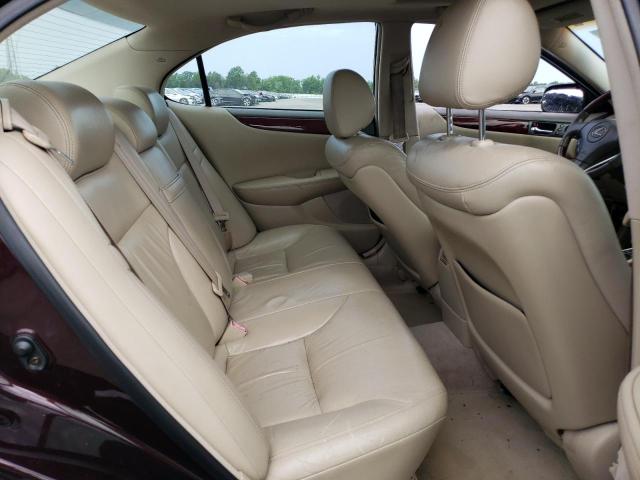 JTHBF30G825037064 - 2002 LEXUS ES 300 BURGUNDY photo 10