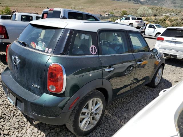 WMWZB3C57CWM29449 - 2012 MINI COOPER COUNTRYMAN GREEN photo 3