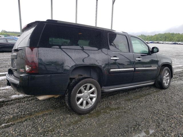 1GKFK66818J240737 - 2008 GMC YUKON XL DENALI BLACK photo 3