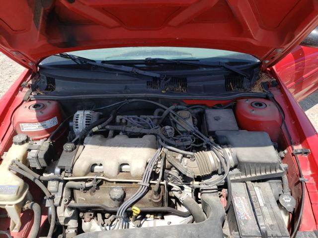 1G2NV12E53C132992 - 2003 PONTIAC GRAND AM GT1 RED photo 11