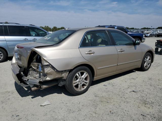 1HGCM56847A090139 - 2007 HONDA ACCORD EX GOLD photo 3