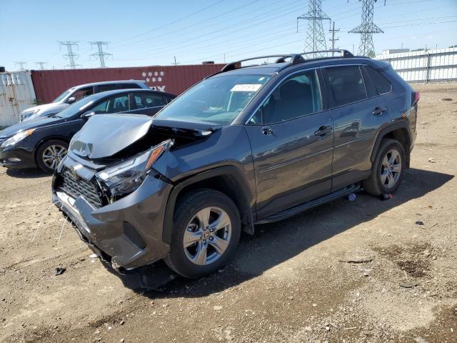 2T3P1RFV7PC360313 - 2023 TOYOTA RAV4 XLE GRAY photo 1