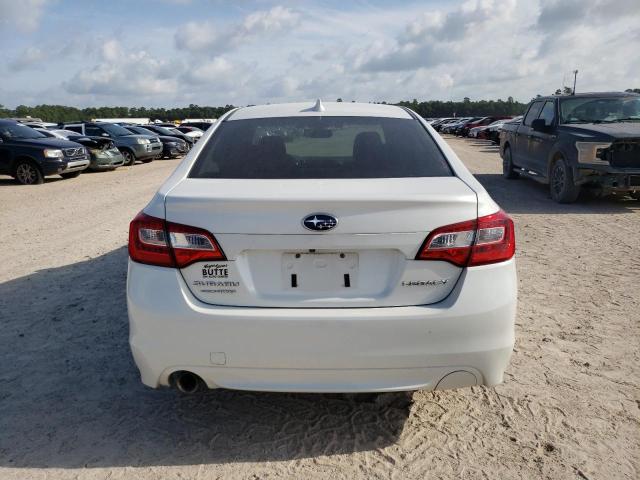 4S3BNBN66G3015498 - 2016 SUBARU LEGACY 2.5I LIMITED WHITE photo 6