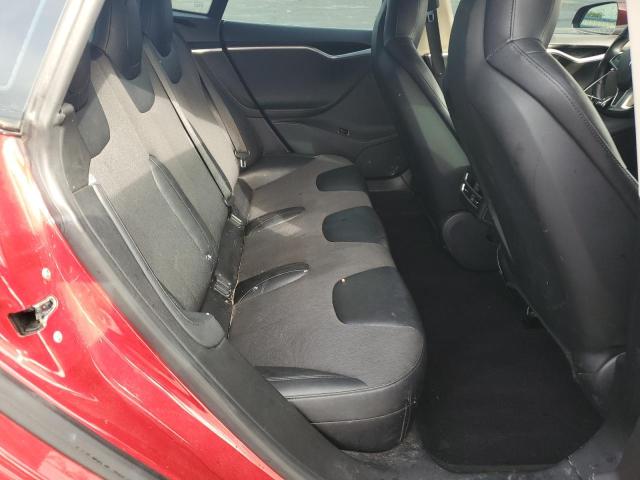 5YJSA1H13EFP60683 - 2014 TESLA MODEL S Червоний фото 10