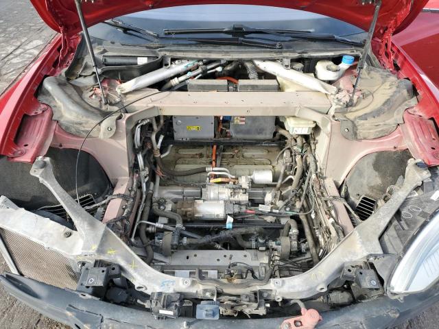 5YJSA1H13EFP60683 - 2014 TESLA MODEL S Червоний фото 11