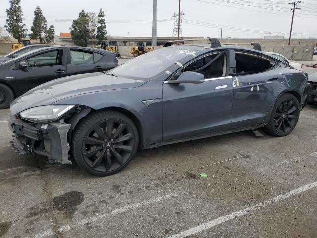 5YJSA1S14EFP56277 - 2014 TESLA MODEL S 灰色 照片 1