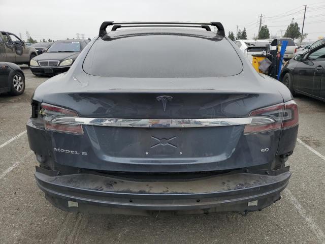 5YJSA1S14EFP56277 - 2014 TESLA MODEL S 灰色 照片 6