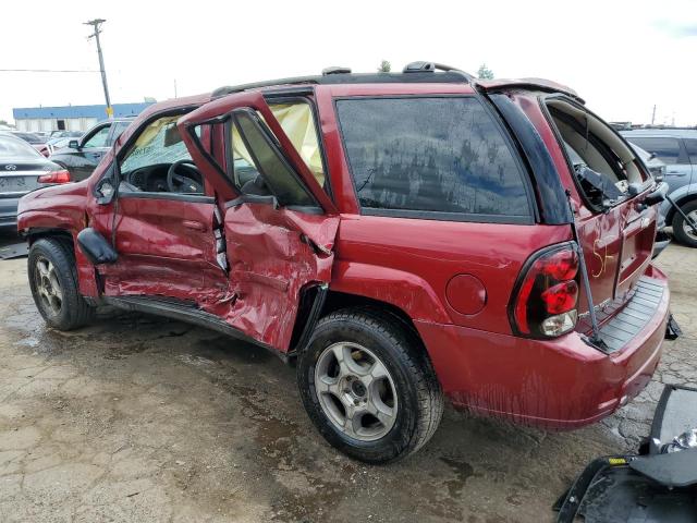 1GNDS13S782225294 - 2008 CHEVROLET TRAILBLAZE LS BURGUNDY photo 2