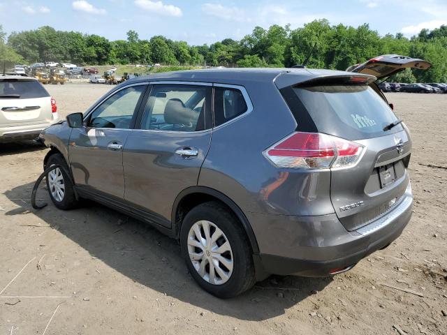 KNMAT2MV9FP561942 - 2015 NISSAN ROGUE S GRAY photo 2