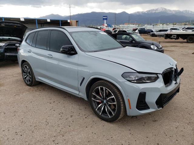 5UX83DP08N9L01947 - 2022 BMW X3 M40I GRAY photo 4