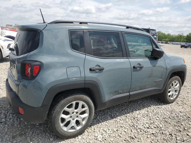 ZACCJBAB8JPJ27951 - 2018 JEEP RENEGADE SPORT رمادي صورة 3