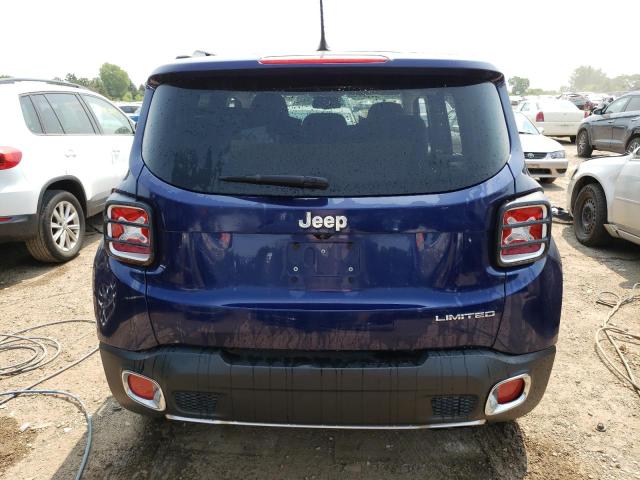 ZACCJADT5GPC77655 - 2016 JEEP RENEGADE LIMITED BLUE photo 6