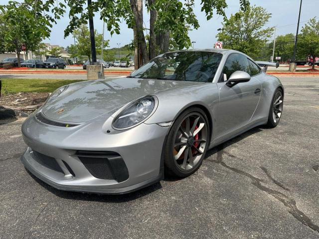 WP0AC2A91JS176436 - 2018 PORSCHE 911 GT3 GRAY photo 2