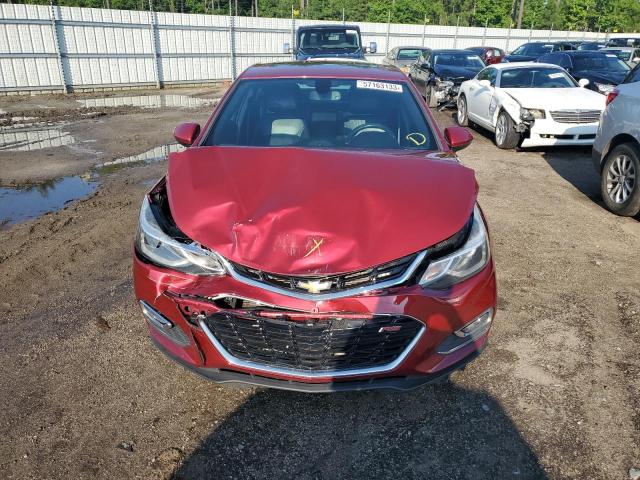 1G1BF5SM3H7215730 - 2017 CHEVROLET CRUZE PREMIER RED photo 5