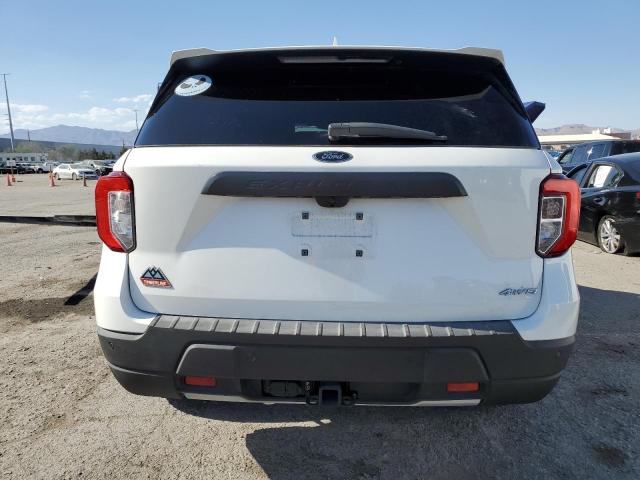 1FMSK8JH2NGA78814 - 2022 FORD EXPLORER TIMBERLINE WHITE photo 6