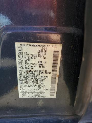 5N1AR18W65C718940 - 2005 NISSAN PATHFINDER LE 灰色 照片 13