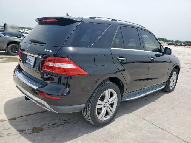 4JGDA5HB3FA480227 - 2015 MERCEDES-BENZ ML 350 4MATIC BLACK photo 3