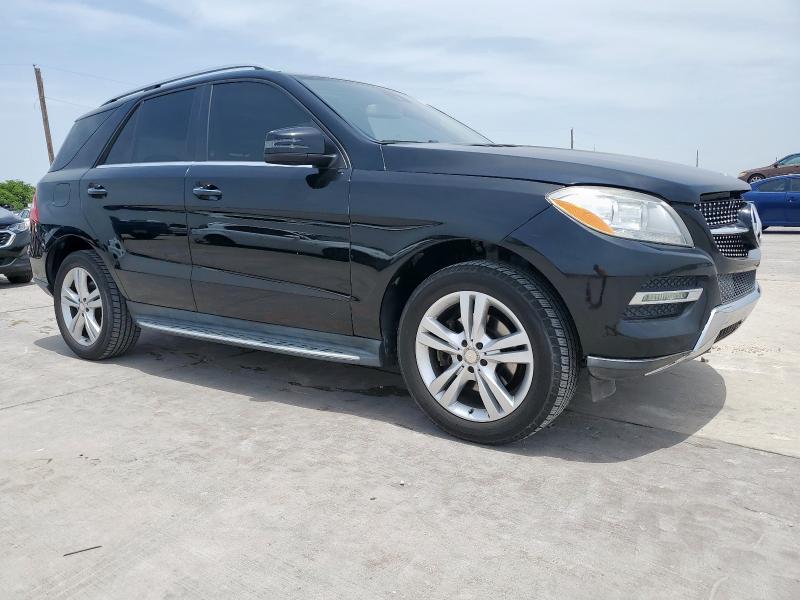 4JGDA5HB3FA480227 - 2015 MERCEDES-BENZ ML 350 4MATIC BLACK photo 4