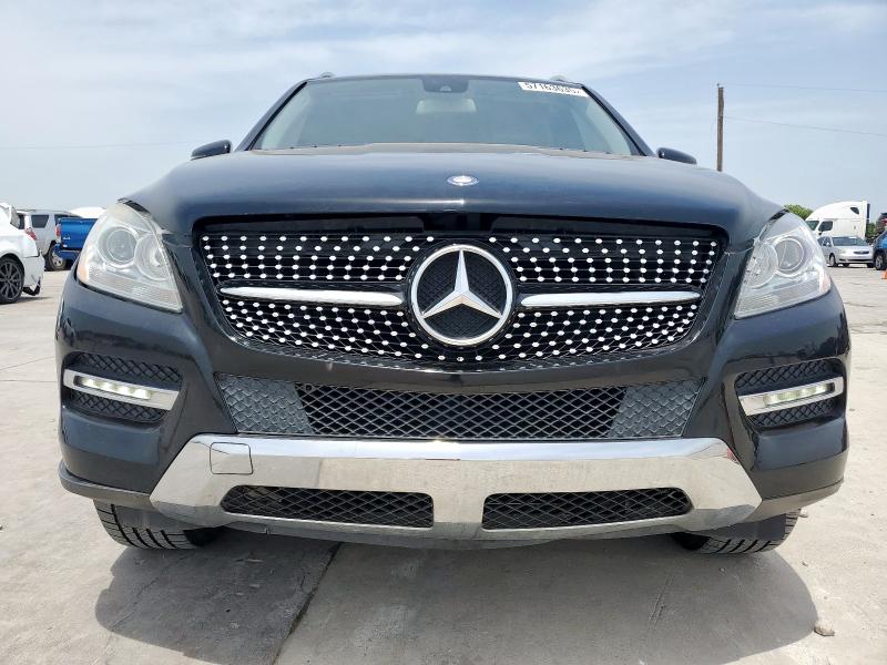 4JGDA5HB3FA480227 - 2015 MERCEDES-BENZ ML 350 4MATIC BLACK photo 5