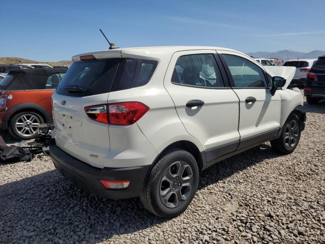 MAJ6S3FL4MC398234 - 2021 FORD ECOSPORT S WHITE photo 3